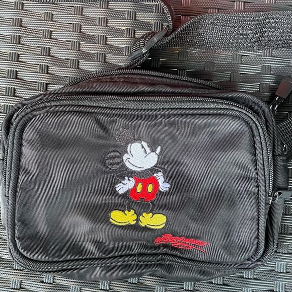 Disney Bag ,Mickey Mouse Bag,
Disney Black Belt Bag with Classic Mickey Design - Picture 14 of 15
